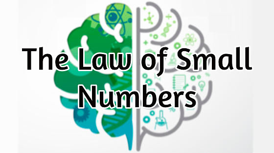 Why Small Things Loom Large